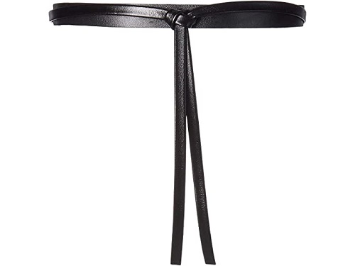 ADA Collection Skinny classy blaque Tie belts 2020 BLAQUE COLOUR